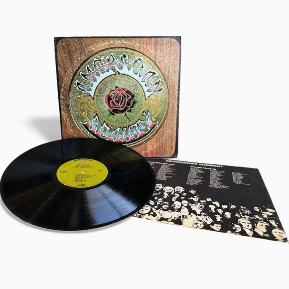 Grateful Dead (1970) American Beauty LP Vinyl Warner Bros Green Label w Insert